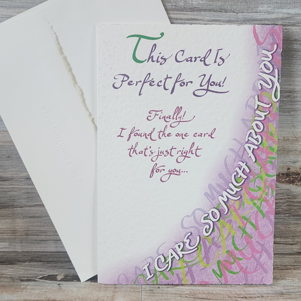 Blue Mountain Arts Greeting Card I Care So Much About You Thinking of You